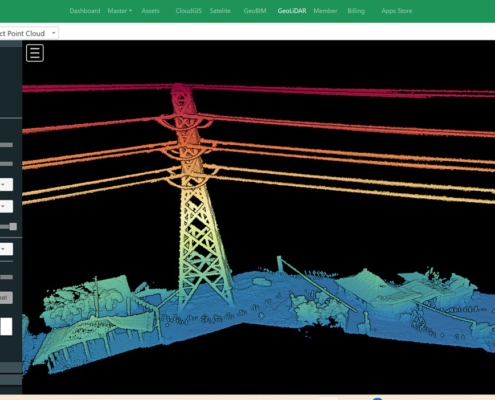 geolidar display slam